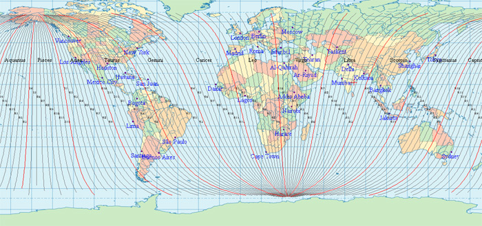 Astrocartography, krschannel, kapiel raaj, vedic astrology, astrology, horoscope, change location map 